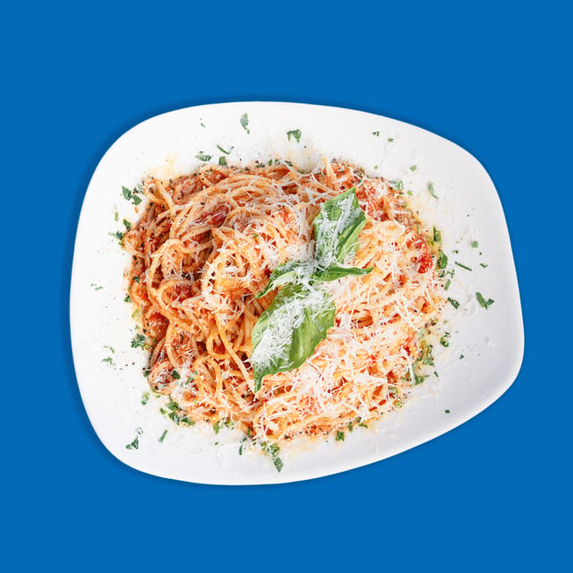 Spaghetti Marinara.