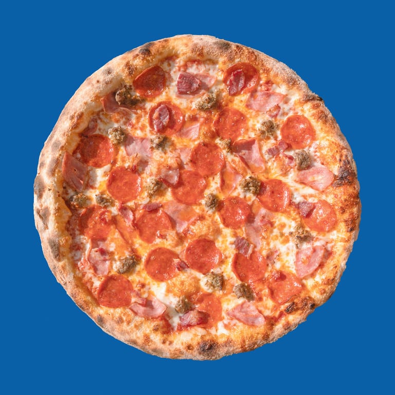 Indulge in Our Meat Pizza