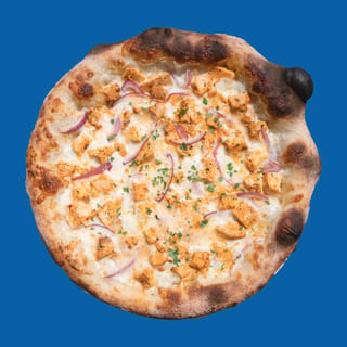 Franks Buffalo Chicken Pizza