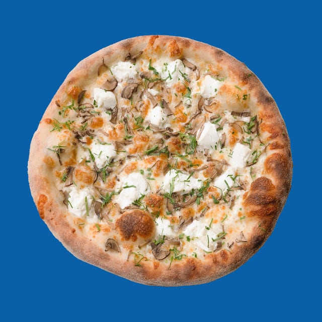 White Pie Pizza.